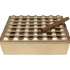 Cendrier Soho carré laiton 25x25cm