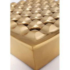 Cendrier Soho carré laiton 25x25cm