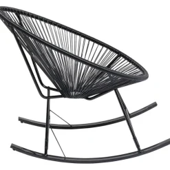 Chaise à bascule Acapulco Mono noir
