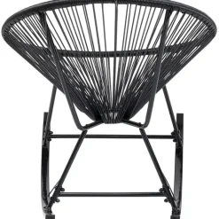 Chaise à bascule Acapulco Mono noir