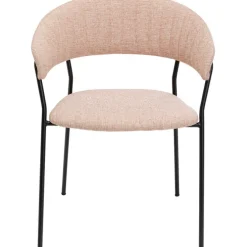 Chaise a. acc. Belle rose (2/set)