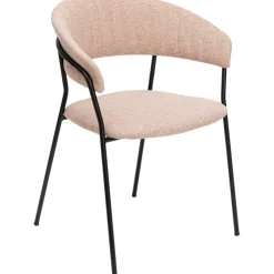 Chaise a. acc. Belle rose (2/set)