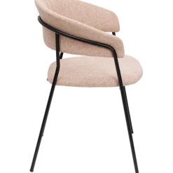 Chaise a. acc. Belle rose (2/set)