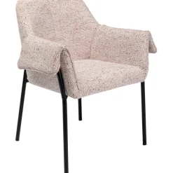 Chaise a. acc. Bess clair Beige Flitter