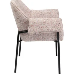 Chaise a. acc. Bess clair Beige Flitter