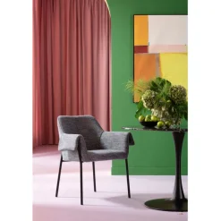 Chaise a. acc. Bess Grey Flitter