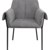 Chaise a. acc. Bess gris