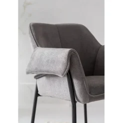 Chaise a. acc. Bess gris