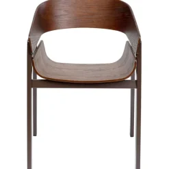 Chaise a. acc. Biarritz marron