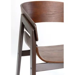 Chaise a. acc. Biarritz marron