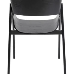 Chaise a. acc. Biarritz noir