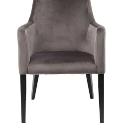 Chaise a. acc. Black Mode gris