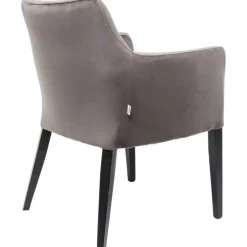 Chaise a. acc. Black Mode gris