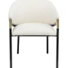 Chaise a. acc. Boulevard blanc