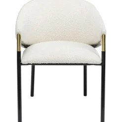 Chaise a. acc. Boulevard blanc