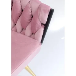 Chaise a. acc. Knot mauve
