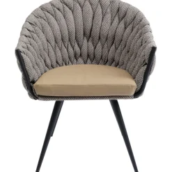 Chaise a. acc. Knot Tweed