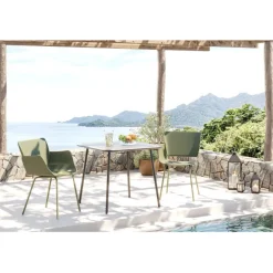 Chaise a. acc. Madeira vert
