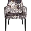 Chaise a. acc. Mode Sublime/maron foncé