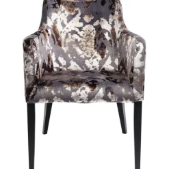 Chaise a. acc. Mode Sublime/maron foncé