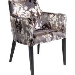 Chaise a. acc. Mode Sublime/maron foncé