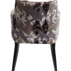 Chaise a. acc. Mode Sublime/maron foncé