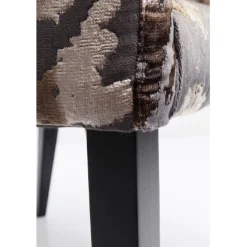 Chaise a. acc. Mode Sublime/maron foncé