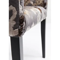 Chaise a. acc. Mode Sublime/maron foncé