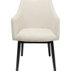 Chaise a. acc. Modino crème