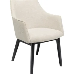 Chaise a. acc. Modino crème