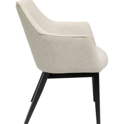 Chaise a. acc. Modino crème