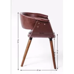Chaise a. acc. Monaco nougat