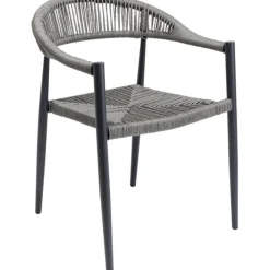 Chaise a. acc. Palma gris