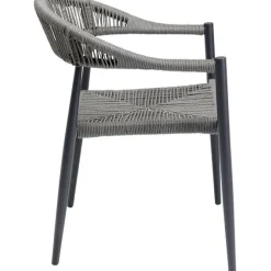 Chaise a. acc. Palma gris