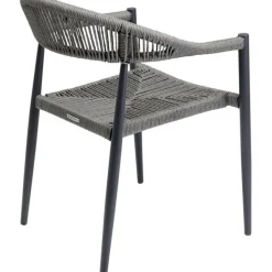Chaise a. acc. Palma gris