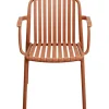 Chaise a. acc. Porto Santo terracotta