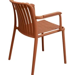 Chaise a. acc. Porto Santo terracotta