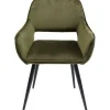 Chaise a. acc. San Francisco vert foncé