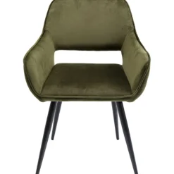Chaise a. acc. San Francisco vert foncé