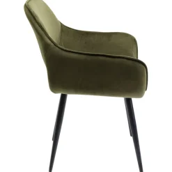 Chaise a. acc. San Francisco vert foncé