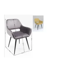 Chaise a. acc. San Francisco vert clair