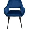 Chaise a. acc. San Francisco bleu
