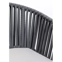 Chaise a. acc. Santanyi gris foncé