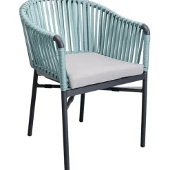 Chaise a. acc. Santanyi vert pétrole