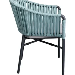 Chaise a. acc. Santanyi vert pétrole