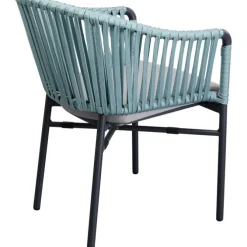 Chaise a. acc. Santanyi vert pétrole