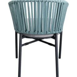 Chaise a. acc. Santanyi vert pétrole