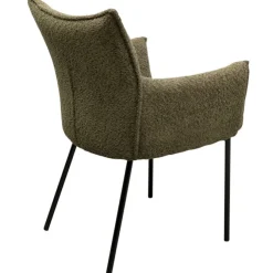 Chaise a. acc. Selma vert olive