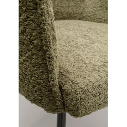 Chaise a. acc. Selma vert olive