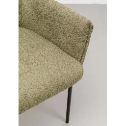 Chaise a. acc. Selma vert olive